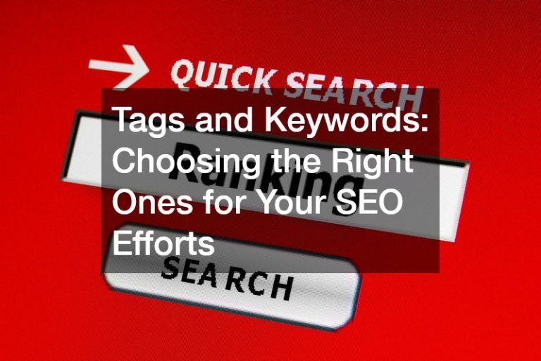 tags and keywords